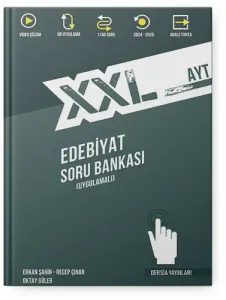 Dersia Yayınları AYT XXL Edebiyat Uygulamalı Soru Bankası