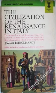 The Civilisation of the Renaissance in Italy -        1960