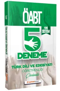 Uzman ÖABT Türk Dili ve Edebiyatı Öğretmenliği Çözümlü 5 Deneme-Yeni Sistem-YENİ