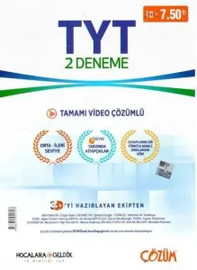 Çözüm Hocalara Geldik YKS TYT 3D Tamamı Video Çözümlü 2 Deneme