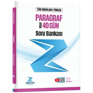 Zeduva Yayınları Türkçe Saati 40 Gün Ritüel Paragraf Soru Bankası
