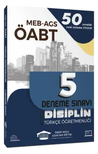 Ömür Güner ÖABT MEB-AGS Türkçe Öğretmenliği Disiplin 5 Deneme Çözümlü