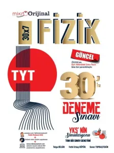 Orijinal Mikro TYT Fizik 30'lu Deneme Sınavı