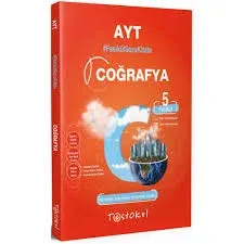 TEST OKUL FASİKÜL SORU KİTABI AYT COĞRAFYA (5 FASİKÜL)