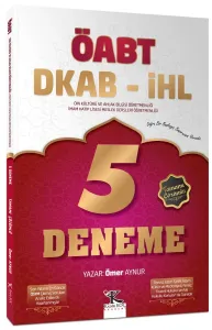 Kadir Koç Akademi ÖABT Din Kültürü ve İHL Meslek Dersleri Öğretmenliği 5 Deneme Çözümlü