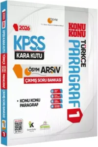 İnformal Yayınları 2026 KPSS Türkçenin Kara Kutusu Paragraf 1 Konu Konu ÖSYM Çıkmış Soru Bankası Video Çözümlü