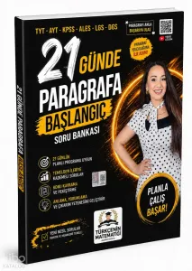 Oksijen Türkçenin Matematiği 21 Günde Paragrafa Başlangıç Soru Bankası