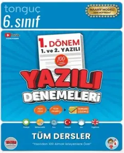Tonguç Akademi 6. Sınıf Yazılı Denemeleri 1. Dönem 1 ve 2. Yazılı