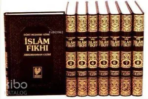 Dört Mezhebe Göre İslâm Fıkhı; (büyük boy 8 cilt, 1. hamur kâğıt, ciltli)