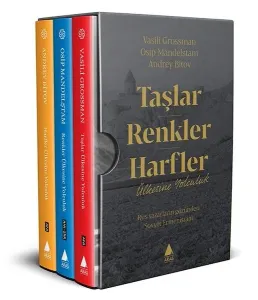Taşlar Renkler Harfler (3 Takım Takım) Özel Kutulu Set