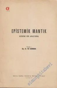 Epistemik Mantık Üzerine Bir Araştırma -