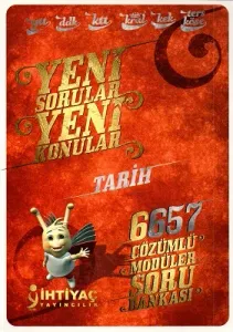 KPSS Tarih 6657 Çözümlü Modüler Soru Bankası