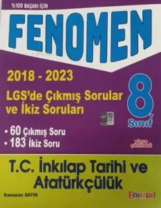 8. Sınıf LGS İnkılap Tarihi ve Atatürkçülük Çıkmış Sorular ve İkiz Soruları 2018-2023