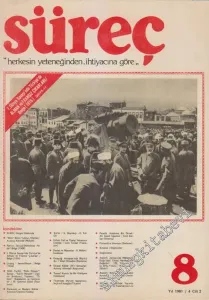 Süreç Dergisi - Sayı: 8  Cilt: 2    Ekim - Kasım - Aralık