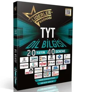 Liderler Karması TYT Dil Bilgisi Video Çözümlü 20 Yayın 40 Deneme