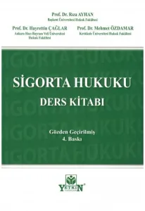 Sigorta Hukuku Ders Kitabı