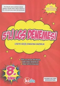 Kida 8. Sınıf 5 li LGS Denemesi
