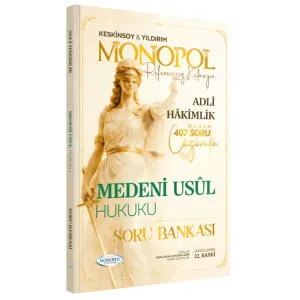 Adli Hakimlik Medeni Usul Hukuku Soru Bankası