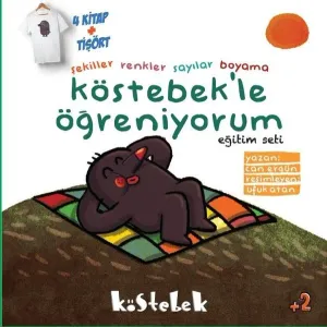 Köstebek'le Öğreniyorum Seti 4 Kitap Tişört