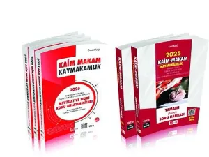 Akfon Yayınları 2025 Kaymakamlık Kaim Makam Konu ve Soru Set