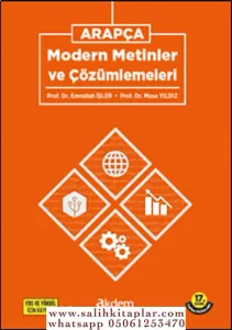 Arapça Modern Metinler ve Çözümlemesi