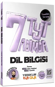 Yediiklim Yayınları TYT Yedi Adımda Temelden Zirveye Dil Bilgisi Video Konu Anlatımlı Video Çözümlü Soru Bankası