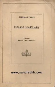 İnsan Hakları - Thomas Paine