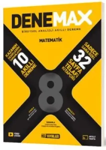HIZ YAYINLARI 8. SINIF DENEMAX MATEMATİK 10 LU DENEME