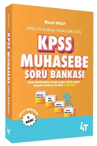 4T Yayınları KPSS A Grubu Kolay Muhasebe Soru Bankası