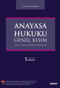 Anayasa Hukuku Genel Kısım