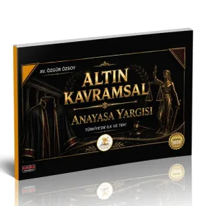 Savaş Yayınları 2026 HUKAL Altın Kavramsal Anayasa Yargısı