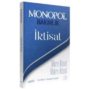 MONOPOL İdari Hakimlik İktisat Ders Notları