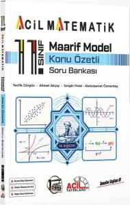 Acil 11. Sınıf Acil Matematik Maarif Model Konu Özetli Soru Bankası