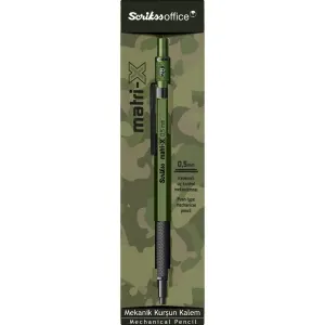 Scrikss MATRİ-X Versatil Kalem 0.5 MM HAKİ