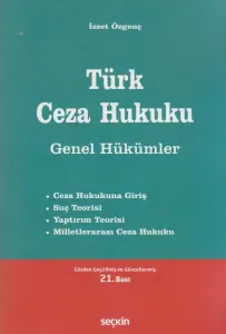 Türk Ceza Hukuku Genel Hükümler