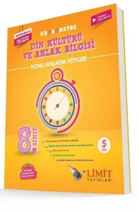 Limit Yayınları 8. Sınıf Din Kültürü ve Ahlak Bilgisi Konu Anlatım Föyleri