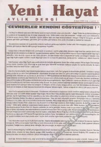 Yeni Hayat Aylık Siyasi Dergi - Sayı: 11    1  Eylül