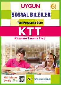 Sadık Uygun Sosyal Bilgiler Kazanım Tarama Testi 6. Sınıf