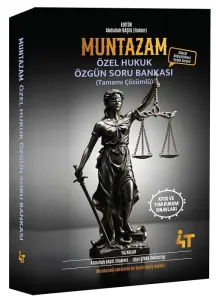 4T Yayınları MUNTAZAM Özel Hukuk Soru Bankası Çözümlü
