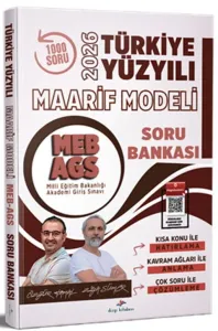 Dizgi Kitap Yayınları 2026 MEB AGS Türkiye Yüzyılı Maarif Modeli Tamamı Video Çözümlü Soru Bankası