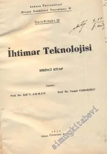 İhtimar Teknolojisi 1 -