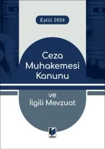 Ceza Muhakemesi Kanunu ve İlgili Mevzuat (Cep Kitabı)