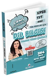 Dizgi Kitap Yayınları 2026 KPSS TYT MSÜ Dil Bilgisi Çıkmış Sorular Son 16 Yıl ÇÖzümlü