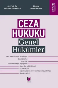 Ceza Hukuku Genel Hükümler