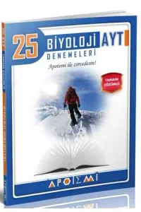 Apotemi AYT Biyoloji Tamamı Çözümlü 25 Deneme