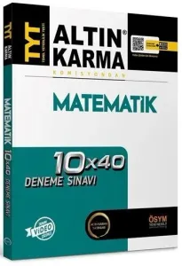 ALTIN KARMA TYT MATEMATİK 10*40 BRANŞ DENEME 2027