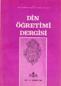 Din Öğretimi Dergisi 1988/15