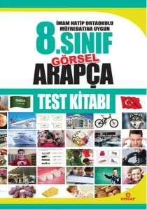 8. Sınıf Görsel Arapça Test Kitabı; İmam Hatip Ortaokulları Müfredatına Uygun