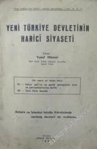 Yeni Türkiye Devletinin Harici Siyaseti -        1935