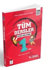 Sınav Yayınları 1. Sınıf Tüm Dersler Konu Anlatımlı